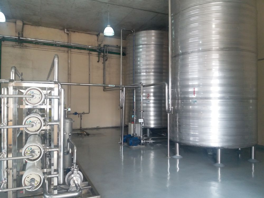 廣東某某酒廠30m3ph純（chún）水係統