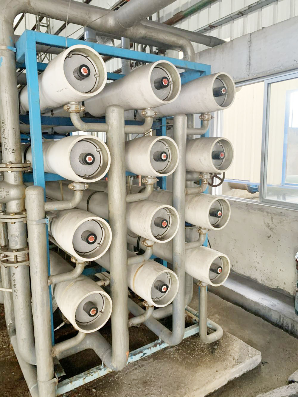 梅州某某紙業80m3ph除鹽水係統現場圖（tú）片