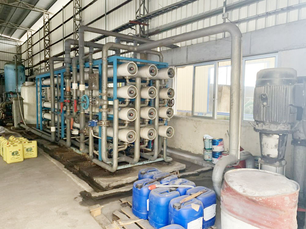 梅州某某紙業80m3ph除鹽水係統（tǒng）現場圖片