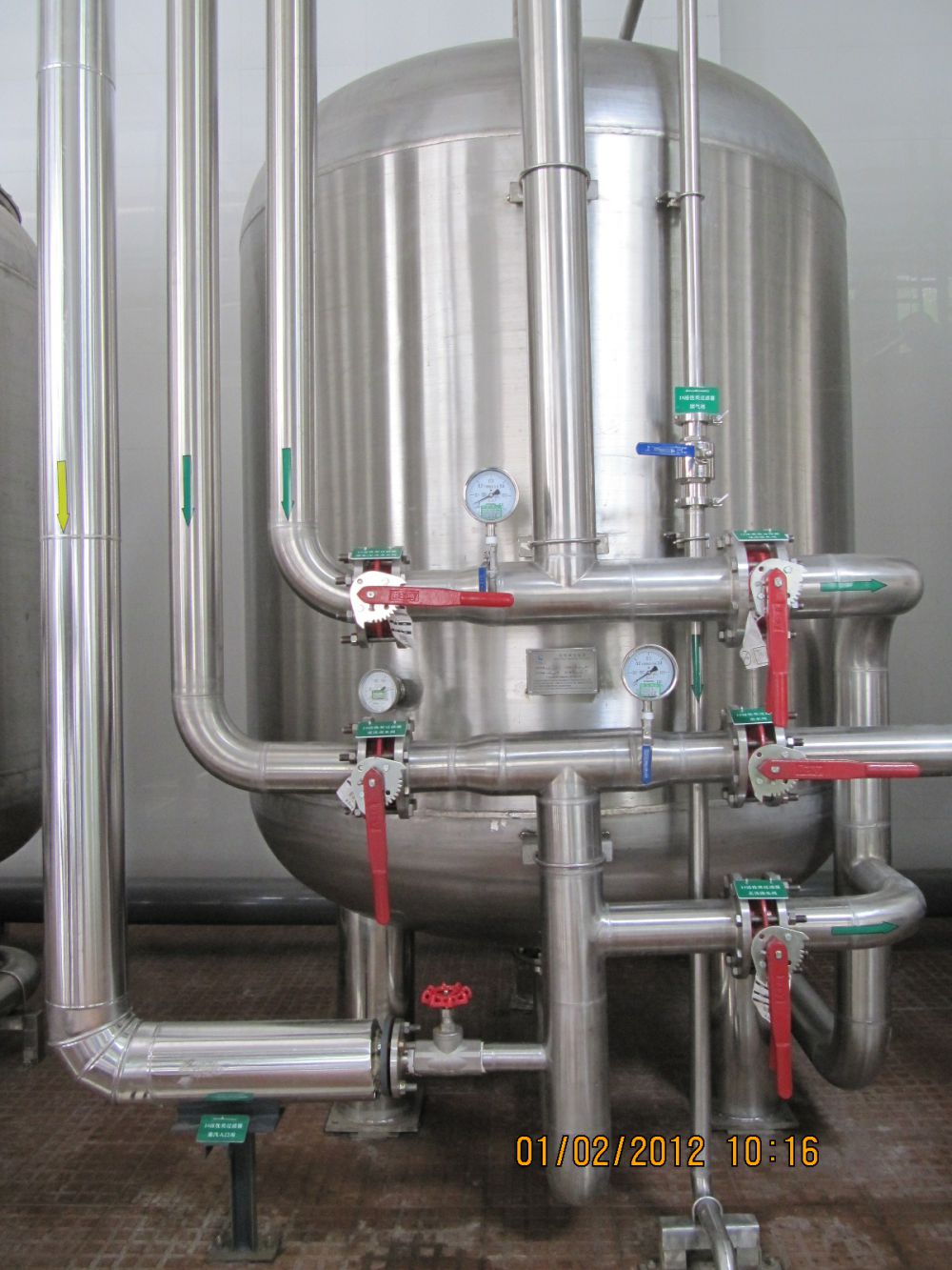 飲（yǐn）料廠20m3ph純水係統