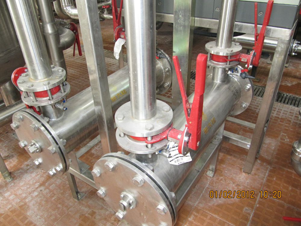 飲料廠20m3ph純水（shuǐ）係統