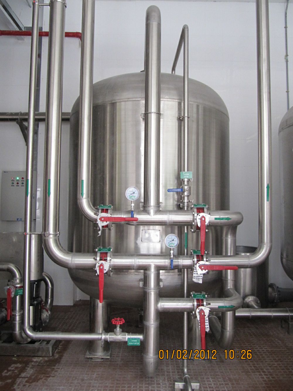飲料廠20m3ph純水（shuǐ）係統